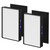 2 Pack A2 Replacement Filter for Filtrete Room A2 F2 Air Purifier
