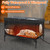 Heated Cat House for Outside, Insulated Outdoor Cat House Shelter(Large)