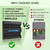 MIEKLALE 20+2 Bay AA AAA Battery Charger with Smart LCD Display