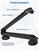 JOYTUTUS Universal Lockable Ski Rack Snowboard Rack for Car Roof - 6 Pairs Ski / 4 Snowboard Capacity, Sliding Extension for Easy Loading Fits Most Cross Bars, Anti-Theft & Weather-Resistant
