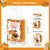 12Pcs Friendsgiving Gift Bags with Handles Turkey Reusable Goodie Treat Bags, Happy Thanksgiving Gobble Party Bags for give Thanks Friendsgiving Day Supplies