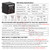 Weasch 12 Way Pre-Wired Waterproof Fuse Relay Box 12V Universal Fuse Panel