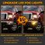 Yellow LED Bumper Fog Lights for 2006-2014 Ford F150, DOT Approved, Pair