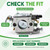 C1Q-EL24A 588171156 Carburetor for Husqvarna 123L 223L 123C 223R 322C 322R 323C 323L 325CX 325L 326RX 326LS 323P 325P Trimmer Weed Eater Parts Replaces #503283111 503283401 503283110