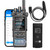 Radtel RT-950 PRO Ham Radio GPS/APRS, 10W Walkie Talkie Long Range Handheld Two Way Radio, AM/FM/CB/SW/MW/LW Reception, Bluetooth APP Programming (with Programming Cable Extra Battery)