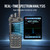 Radtel RT-950 PRO Ham Radio GPS/APRS, 10W Walkie Talkie Long Range Handheld Two Way Radio, AM/FM/CB/SW/MW/LW Reception, Bluetooth APP Programming (with Programming Cable Extra Battery)