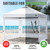 SCOMANAGE Church Window Canopy Sidewalls for 10x10 Pop Up Canopy