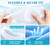 Wearable Urine Collection Bag for Men, Reusable Silicone Urinal System with Anti-Leak Design, Breathable Incontinence Pants and 2 Drainage Bags (1000ml/2000ml) for Elderly, Bedridden, Nighttime Care