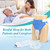 Wearable Urine Collection Bag for Men, Reusable Silicone Urinal System with Anti-Leak Design, Breathable Incontinence Pants and 2 Drainage Bags (1000ml/2000ml) for Elderly, Bedridden, Nighttime Care