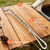 hdjunxi Stainless Steel Meat Hook Flipper, Handmade BBQ Turner Hooks, BBQF Turner Hooks, Flips Cooking Hooks for Grilling Smoking Frying (Right Hand B)