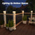Solar Post Cap Lights Outdoor 12pack, Waterproof Fence Post Lights with 16 Ultra Bright LEDs Fit 4x4/5x5/6x6 Wood/Vinyl Posts, White Deck Post Lights with Warm/Cool White for Garden Patio Porch Yard