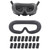 Replacement Face Padding Compatible for DJI Goggles 3 Soft Foam Sponge Eye Pad Compatible for DJI Avata 2 Accessories Goggles 2/3 Face Cushion Cover Sweat-Proof Non-Slip