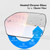 SNEMEEY Compatible with 2020-2024 Ford Explorer Driver Side BSD Mirror