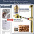 SonTiy Handheld Bidet Sprayer for Toilet, Adjustable Water Pressure Control Cloth Diaper Sprayer with Bidet Hose, Brass Hand Held Bidet Attachment Jet Spray for Toilet with Backflow Preventer, Chrome
