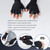 HENOTIC Arthritis Compression Gloves for Women Men, Fingerless Gloves