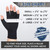 HENOTIC Arthritis Compression Gloves for Women Men, Fingerless Gloves