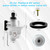 31653 31705 31688 RV Toilet Water Valve Fit for Thetford RV Toilet Parts