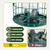Kingsyard Tube Squirrel Proof Bird Feeders for Outdoor Hanging, Metal Caged