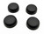 Wheelchair hub caps, Wheelchair Wheel Covers,Dust-Proof and Anti-Rust Cover,Compatible with Most 9Rib Rear Wheel wheelchairs, Transport Chair.STDS4S3603, STDS3J2421, Replacement Parts, (4ea, Black)