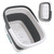 Collapsible Foot Soaking Tub, Foot Spa Bath Basin w/Acupressure Points