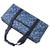 Jongyance American Mahjong Set with Blue Carrying Bag, 166 White Tiles, 4 All-in-One Rack/Pushers, Mahjong Tiles Set (Ma Jong, Mah-Jongg, Majiang)
