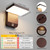 Coinmit Motion Sensor Outdoor Wall Light Bronze Exterior Porch Light