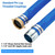 1-1/4" x 100ft PVC Lay Flat Water Pump Discharge Hose with NPT Pin Lug