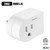 Single Surge Protector Plug with ON/Off Switch, FiiMan ETL Listed Grounded Outlet Wall Tap Adapter with Indicator Light, 1-Outlet, 245Joules/15A/1875W, White (1 Pack), FM-LA64