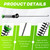 Suspension Rod Kit for Maytag MVWC565FW2 MVWC565FW1 MVWX655DW1MVWC565FW0