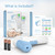 Babydoc Medical Grade FSA-HSA Eligible Baby Thermometer for Kids, AccuTemp German Sensor, 3-in-1 Safe Non-Contact Infrared Forehead Thermometer, Object Mode for Milk or Bathwater, Infants, Children