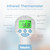 Babydoc Medical Grade FSA-HSA Eligible Baby Thermometer for Kids, AccuTemp German Sensor, 3-in-1 Safe Non-Contact Infrared Forehead Thermometer, Object Mode for Milk or Bathwater, Infants, Children