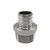 beduan Stainless Steel PEX Garden Hose Adapter Fitting 3/4" PEX Barb to 3/4" GHT Male Connector for Outdoor Garden Irrigation Watering