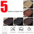 Ziciner Car Seat Bottom Cover Pad, 24.4"×21.7" Leather Vehicle Seat Protector Mat with Pocket, Auto Front Seat Button Cushion Pad, Universal Interior Decor Car Accessories (Beige)