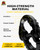 A-BOAR 1/2 Safety Chain Connector Link, 2pack Hammerlock Coupling Link for Trailer Chains Connect, Drop Forged Steel Tow Hitch Safety Chain Connector Link, Black