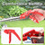 Incycall Upgraded 50" Snake Grabber Tool with Lock, Stainless Steel Snake Tongs, Foldable Long Reach Snake Catcher with Non-Slip Grip and Wide Jaw