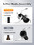TWOMEOW Food Processor 4 Cup, Electric Food Chopper, 【Small but Powerful】Meat Grinder with 2 Bowls, 2 Speed & 4 Blades for Vegetable, Meat, Nuts, Functions for Chopping, Dicing, Mixing and Puree