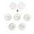 Tankenlid Coin Capsules Case,60 Pieces 46mm Coin Capsules,with Foam Separates and Plastic Storage Organizer Box,6 Sizes (20/25/30/35/40/46mm) Coins Collector Case Holder