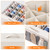 Shoe Organizer for Closet, Foldable Shoe Storage with Adjustable Dividers