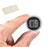 1Pc Mini Motorcycle Clocks,Lighting and Electrical,Stick On Analog Car Clock,Waterproof Stick-On Motorbike Mount Watch Digital Clocks,Mini Car Vent Stick-On Clock Watch for Dashboard Boat Bike Home