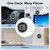 1Pc Mini Motorcycle Clocks,Lighting and Electrical,Stick On Analog Car Clock,Waterproof Stick-On Motorbike Mount Watch Digital Clocks,Mini Car Vent Stick-On Clock Watch for Dashboard Boat Bike Home