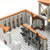 Gonsausola 500+ Pcs Military Base Building Brick Sets Include Defence Base Guard Tower for Army Mini Figures, Weapon Pack Accessories Kits Toys, Guns Weapons Building Block Toy for Kids