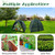 HFYZZ 2 Packs Plant Shade Tent, Garden Plant Shade Cloth Cover Tent UV Resisitant Sunblock Net for Indoor Outdoor Plants Protection Tent Against Direct Sunlight and Animals, 22x22x22 Inch, Dark Green