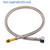 Skweawert 24 In Faucet Supply Lines 1/4 Comp x M10 2Pack Braided Steel