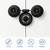 5 Pack Reusable Cabinet Locks Baby Proofing For Knobs, Length Adjustable Child Safety Locks, Easy to Use Safety Child Locks No Drill No Screws No Adhesive No Magnets No Tools. (Black)