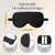 ZIMASILK Adjustable 100% Mulberry Silk Sleep Mask