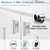 Estmoon 30 Pack Cabinet Knobs Brushed Nickel Cabinet Handles, Stainless Steel Single Hole Kitchen Cabinet Knobs Silver Cabinet Pulls for Kitchen Cabinets and Dressers,2 Inch Overall Length Drawer Knob
