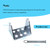 Garage Door Openers Header Bracket W/Clevis Pin, for LiftMaster&Chamberlain