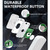 Wireless Doorbell 1200Ft Door Bells for Home with Flashing Light Hearing Impaired Door bell 1 Battery Button & 3 Plug in Receivers for Home Classroom Room Office