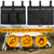 Xxerciz Camping Dish Drying Bag Collapsible Dish Drying Rack, Portable Mesh Dinnerware Drainer Organizer for RV Campers Travel Trailers Space Saving Camping Kitchen Storage Rack