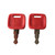 6 PCS Key for John Deere Tractor RE183935 RE71557